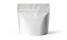 Load image into Gallery viewer, White Kraft Paper Stand up Zipper Pouch with Valve