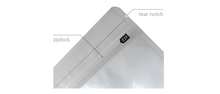 Load image into Gallery viewer, White Kraft Paper Stand up Zipper Pouch with Valve